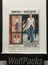 2025 Panini Caitlin Clark Chronicled - Dress For Success Caitlin Clark #63