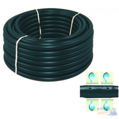 SCHLAUCH TROPFFLÜGEL MASTER GARDEN SCHWARZ mm 16 SPALT 30 cm MT 50 - MASTER 176