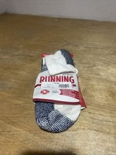 Thorlos Mens JMX13 Running Mini Crew Socks White L