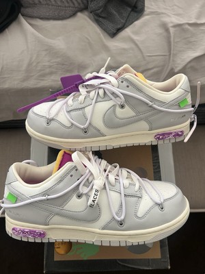 knmen149-0350 OFF-WHITE×DUNK Low Nike Off-White x Dunk Low Lot 03 of 50 Size 8M | eBay