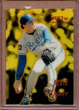 1995 SELECT CERTIFIED KEVIN APPIER MIRROR GOLD #22