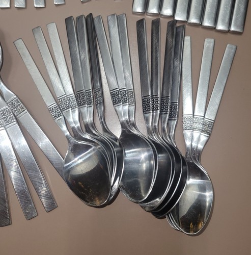 Northland Stainless Korea - Danish Fling - Flatware, 40 PCS. - NOS - Picture 5 of 6