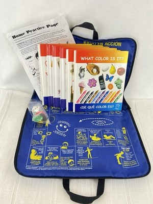 Learning Props Play Action Educational Game Bilingual Motor Skills Kit Complete