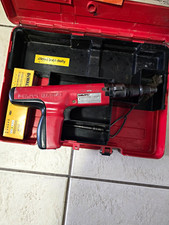 Hilti DX350 Powder-Actuated Fastening Tool Nail Gun w/ Case & Manual Red