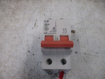 LS Circuit Breaker BKN D 6 400V 6A 2P Used