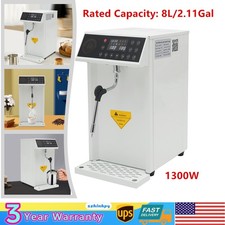 1300W Steam Milk Frother Commercial Steam Milk Foam Machine 8L Milk Frother