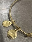 Alex and Ani Disney Bangle Bracelet Christmas Mickey Minnie LOVE Preowned — photo 4