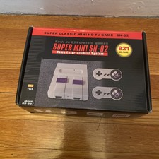 Super Mini SNES SN-02 retro NES hdmi TV game console Empty Box Only