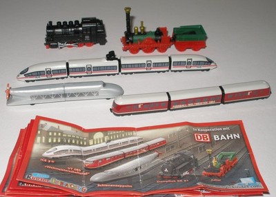 Komplett Satz ''DB Deutsche Bahn'' Hochgeschwindigkeit auf der Schiene + Alle BPZ
