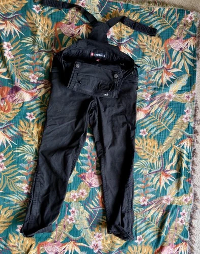 MULTIPOCKET WORK BIB OVERALL Strauss Levis E.S.VINTAGE Mens S 31x32 - product listing photo