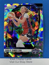 2024 #82 Karlie Samuelson Panini Prizm WNBA Ice Prizm Mystics