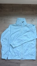 Columbia Women s Lightweight Hooded Windbreaker Jacket Blue Mesh Lined Size M