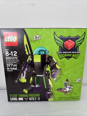 Lego 5001270 Master Builder Academy Level 1 - Kits 2 & 3 - Retired - New