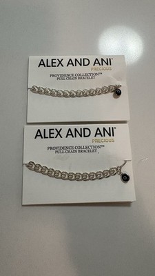 Alex and Ani Providence Collection Zugkette Armband 925 Sterling Silber