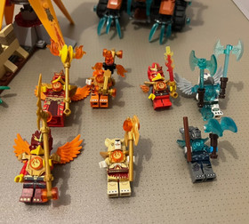 Lego Legends of Chima Flying Phoenix Fire Temple 70146 100% Complete Set 2014