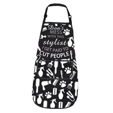 Hairstylist Apron With Pockets Hairdresser Barber Gift Salon People Apron