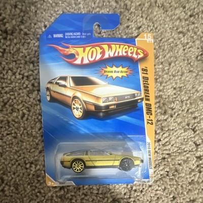 Hot Wheels '81 DeLorean DMC-12 2010 *ERROR* 