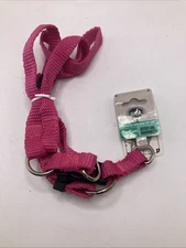 Pet Champion Medium Step in Dog Harness Pink 5/8 in Wide Adjustable Girth 14-20