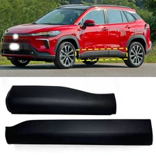 Front +Rear Door Trim Lower Molding For 2022-2024 Toyota Corolla Cross Left Side
