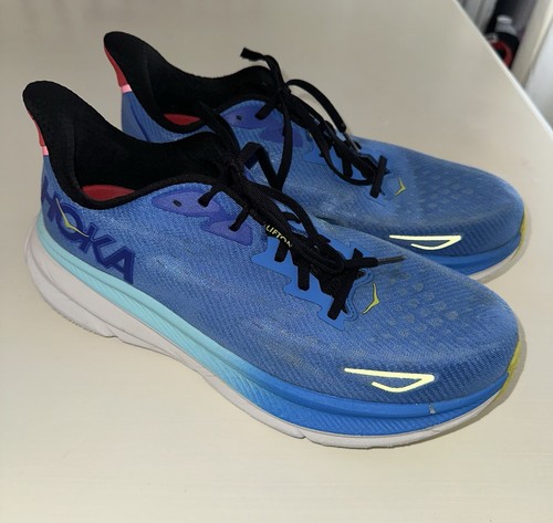 Hoka One One Clifton 9 Herren Größe 11,5D Laufschuh Blau Sportschuhe