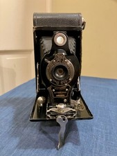 Vintage Kodak No.2 Folding Autographic Brownie Camera Please Read Parts/Repair
