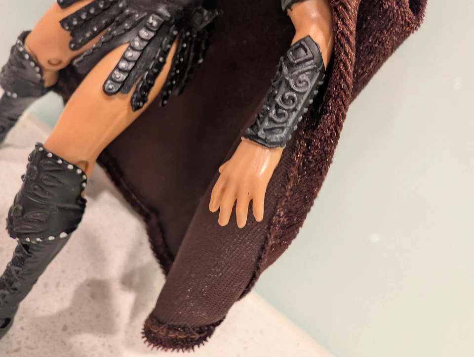 Figura de acción Xena the Warrior 5,5" Toy Biz - Palanca brazos de acción 1998 Foto 4 de 4