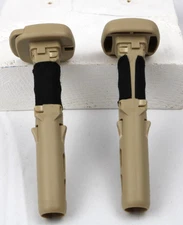 06-07 LEXUS IS250/350 FRONT SEAT LEFT/RIGHT HEADREST SUPPORT (2 PACK) IVORY, OEM