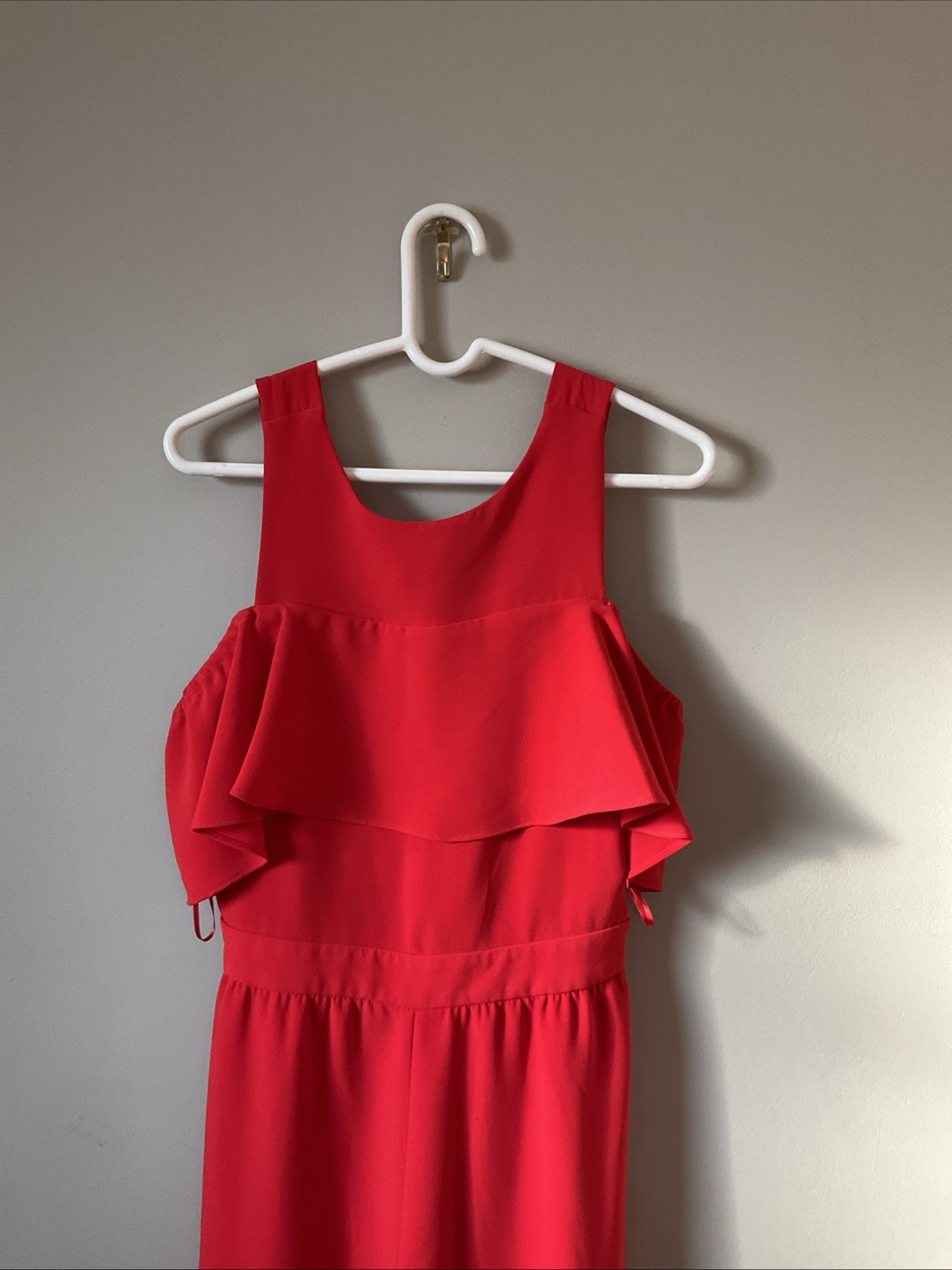Zara Basic Collection Red Romper Size M Chinese N… - image 2