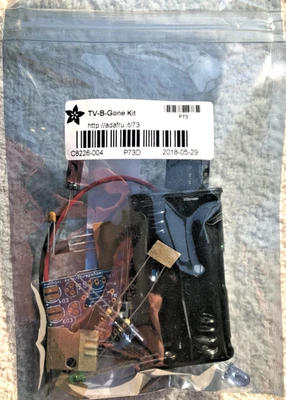 NEW Adafruit TV-B-Gone Kit (73) Fun Electronics Makers Kit, US Seller