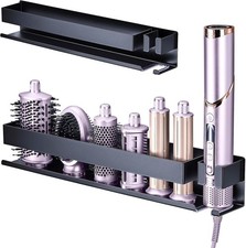 Hair Tool Organizer Wall Mounted Curling Iron Holder Hair Dryer Holder Curling