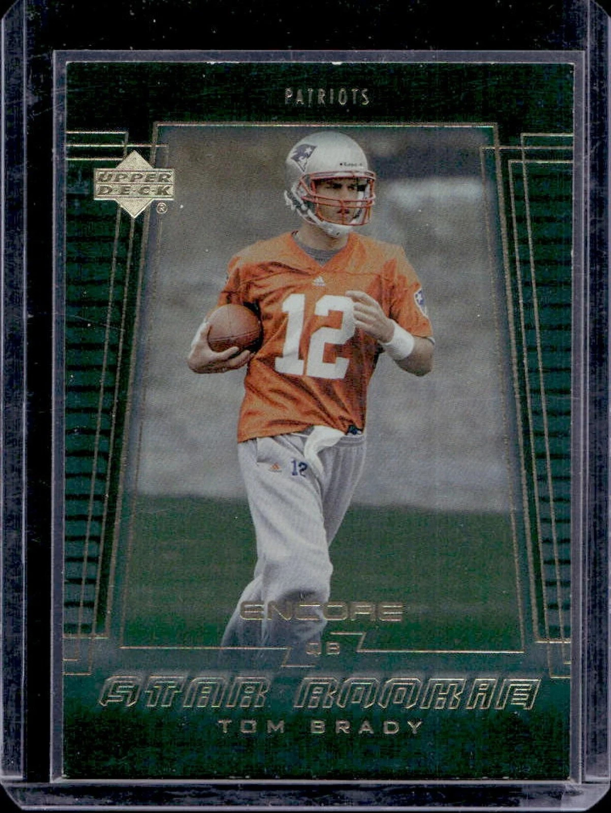 Tom Brady 2000 Upper Deck Encore #254 Base Price Guide - Sports