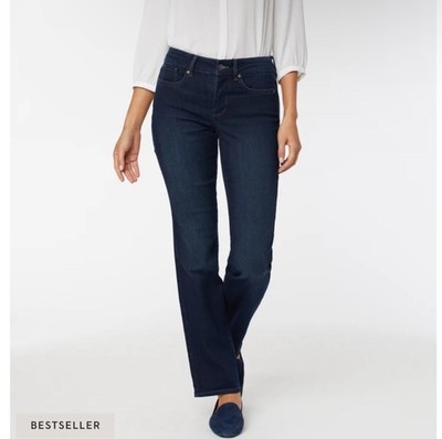 NYDJ Marilyn Straight Jeans Lift Tuck technology 10 P