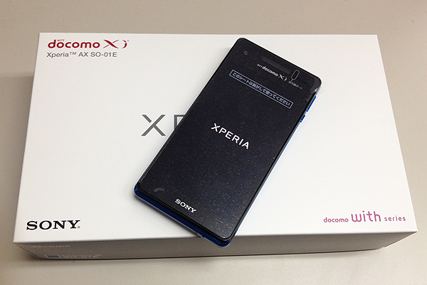 DOCOMO SONY SO-01E XPERIA AX ANDROID UNLOCKED SMARTPHONE DOCOMO SONY SO-01E XPERIA AX ANDROID UNLOCKED SMARTPHONE
