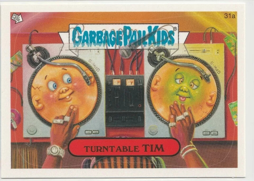 Turntable Tim 31a Garbage Pail Kids 2006 ANS5 All-New Series 5