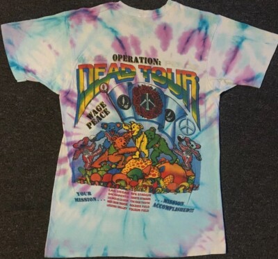 Vtg 90s Grateful Dead Tour Shirt M Desert Storm Concert