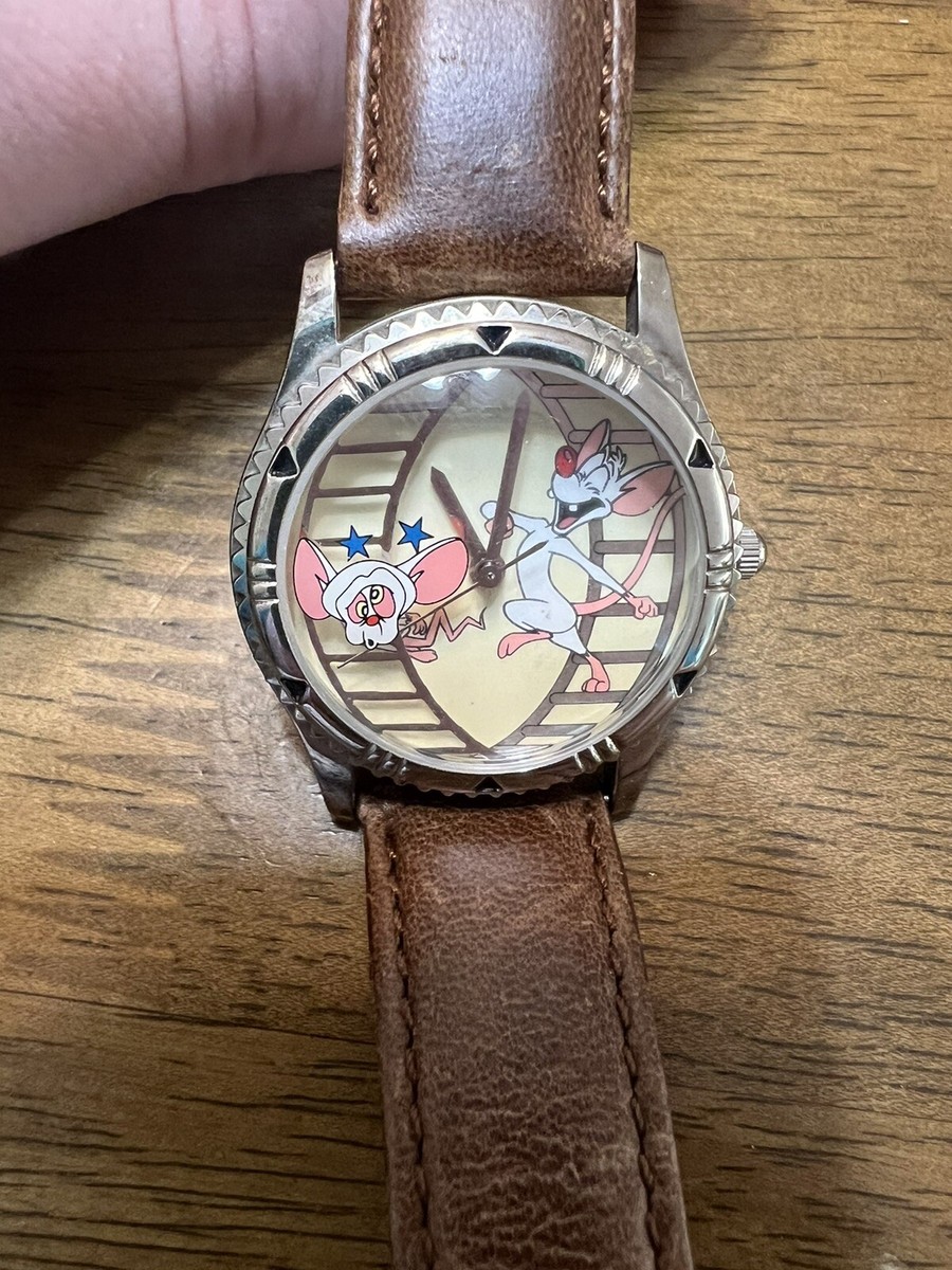 Warner Bros. Vintage Pinky and the Brain wrist watch - RARE