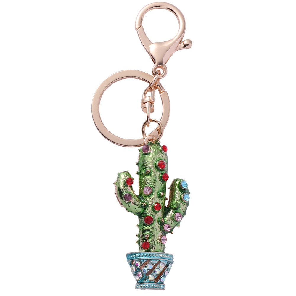 Cool Creative Couple Bag Charm Keychain for Keys