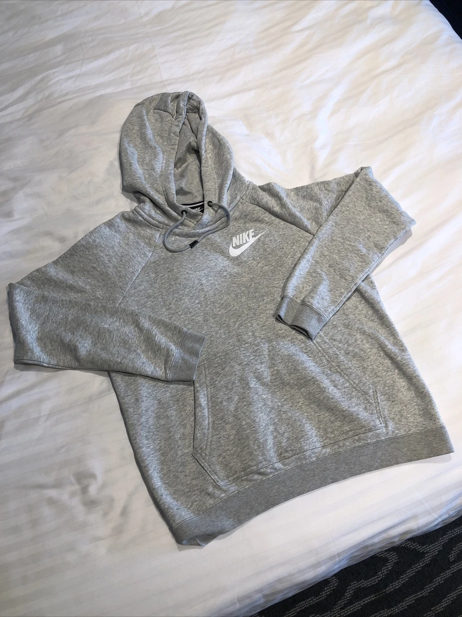 VINTAGE 90 S NIKE HOODIE SWEATSHIRT Size Medium Black Label Swoosh