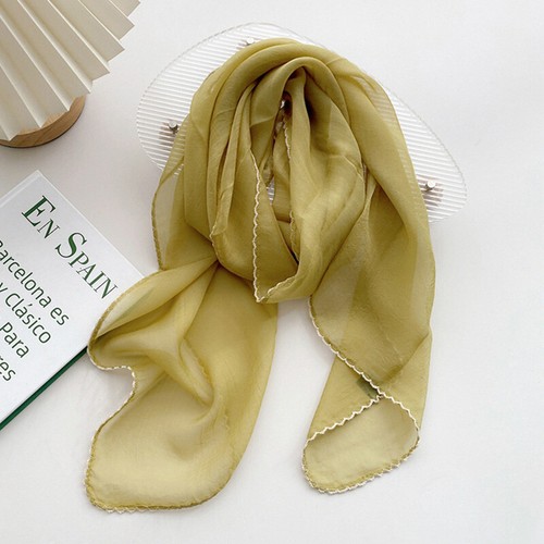 Women Ladies Long Soft Silk Chiffon Scarf Wrap Shawl Stole Pashmina Scarves Lot - Picture 12 of 38