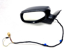 20082010 Porsche Cayenne 957 Left Driver Heated Side View Mirror Black Oem