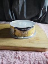 Sony Dvd R 25 Pack. Sealed Good Condition. 4.7 GB 120min