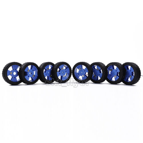 2pcs Rubber Car Tire Toy Wheels Kits Model For Robotic Car Model Toy DIY 47*21mm - Picture 4 of 4