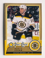 MARCO STURM 2008-09 O-Pee-Chee Base #201 Boston Bruins