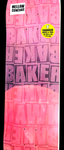 Riley Hawk Baker Piled Red B2 Skateboard 8.125" Deck *New in Original Shrink* - Picture 7 of 12