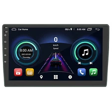 Double 2 DIN Android10.1 Car Stereo 10.1" Head Unit GPS Nav Radio USB WiFi 1+32G