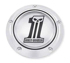 New Genuine Harley skull No.1 derby cover dyna softail touring ultra twin cam
