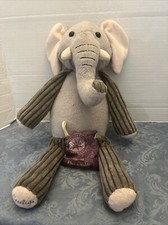 RETIRED OLLIE ELEPHANT SCENTSY BUDDY PLUSH DOLL FIGURE Lilacs  Violets Pak