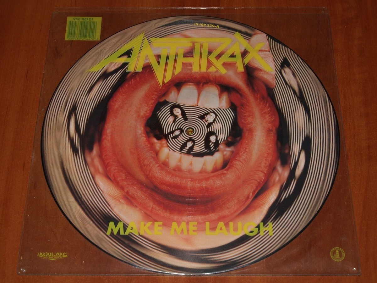 ANTHRAX 4x PICTURE DISC VINYL Lot PERSISTENCE OF TIME / MY WORLD