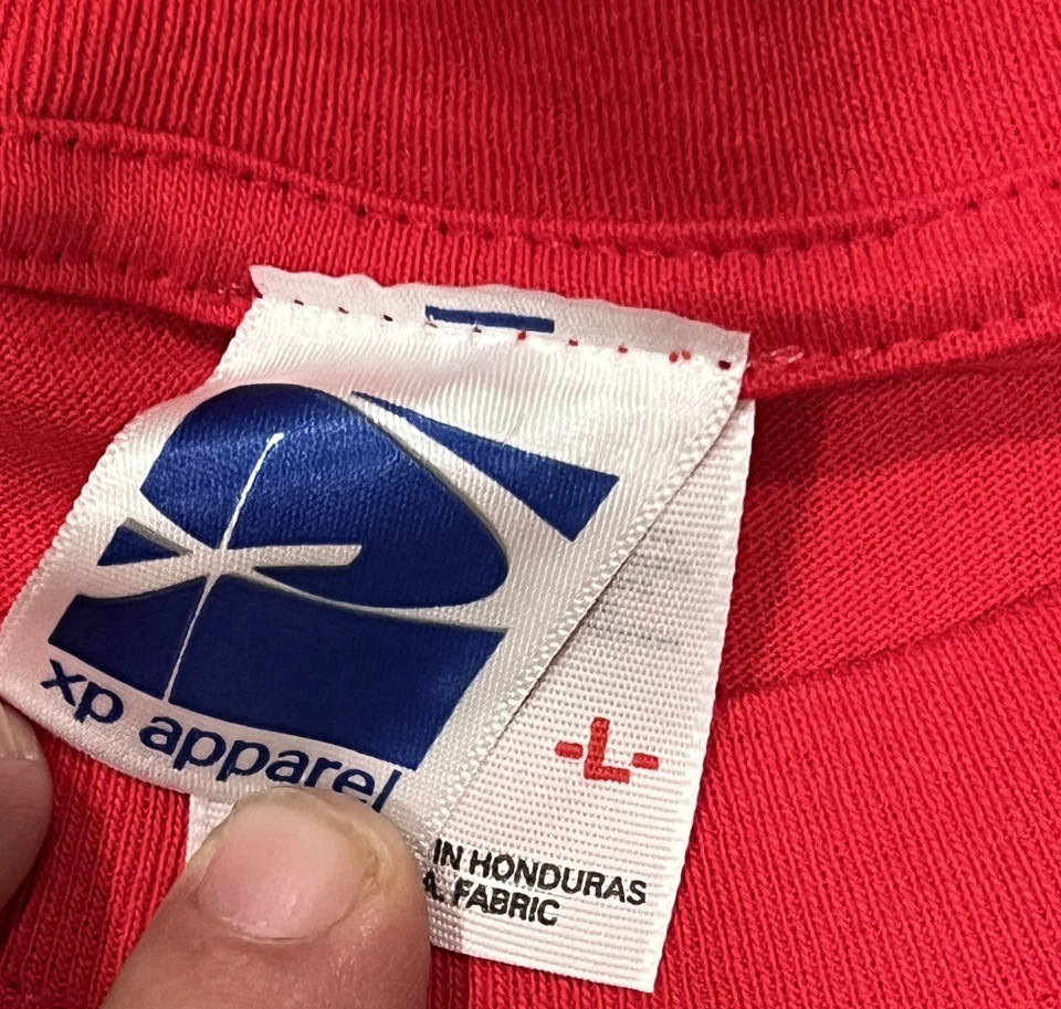 Vintage 2004 Phevos Summer Olympics Games T- Shirt Men's Size L Pre-Owned - Image 3 of 3