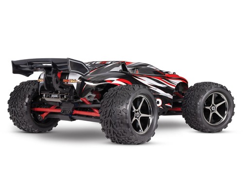 Traxxas E-Revo 1:16 rot RTR Brushed mit Akku und USB-C Ladegerät TRX71054-8-RED  - Bild 3 von 8